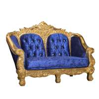 Wholesale Living Room Carved Gold Sofa Sets Antique Sale